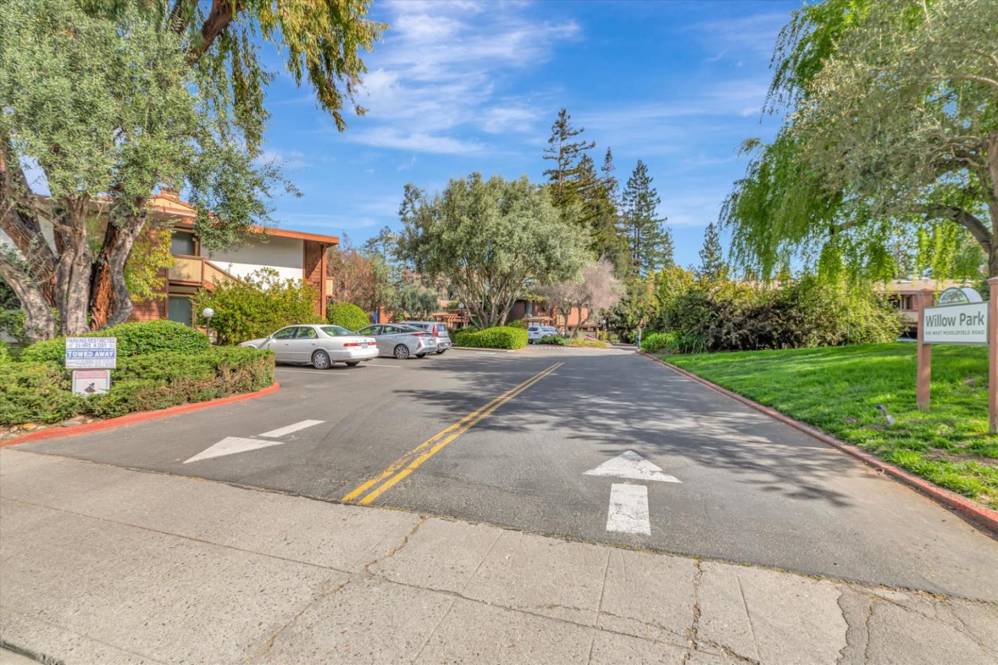 500 West Middlefield Road, Unit 142 Mountain View, CA 94043 - Photo 37 of 59 a view of a street with houses on both side