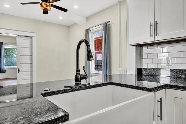 a view of front door