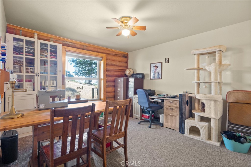 4592 Wendlis Road Forest Ranch, CA 95942 - Photo 37 of 64 a view of a dining room with furniture window and outside view