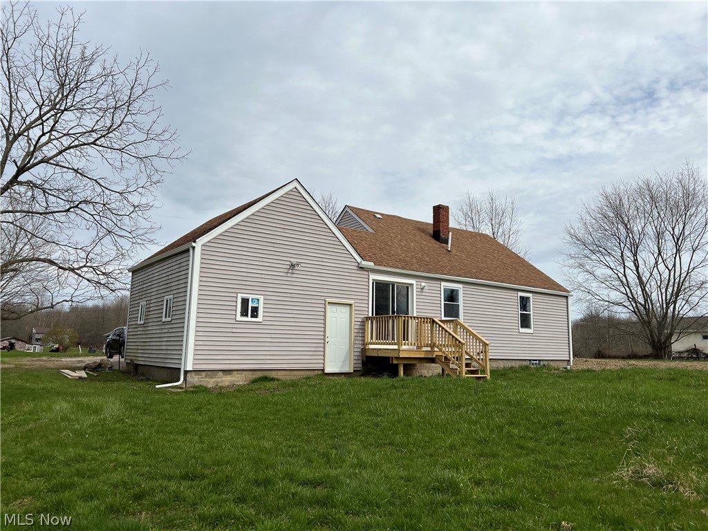 3749 Mann Road Ashtabula, OH 44004 - Photo 32 of 34 Rear view. New deck.