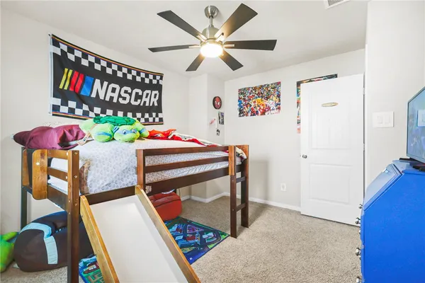 a room with musical instruments