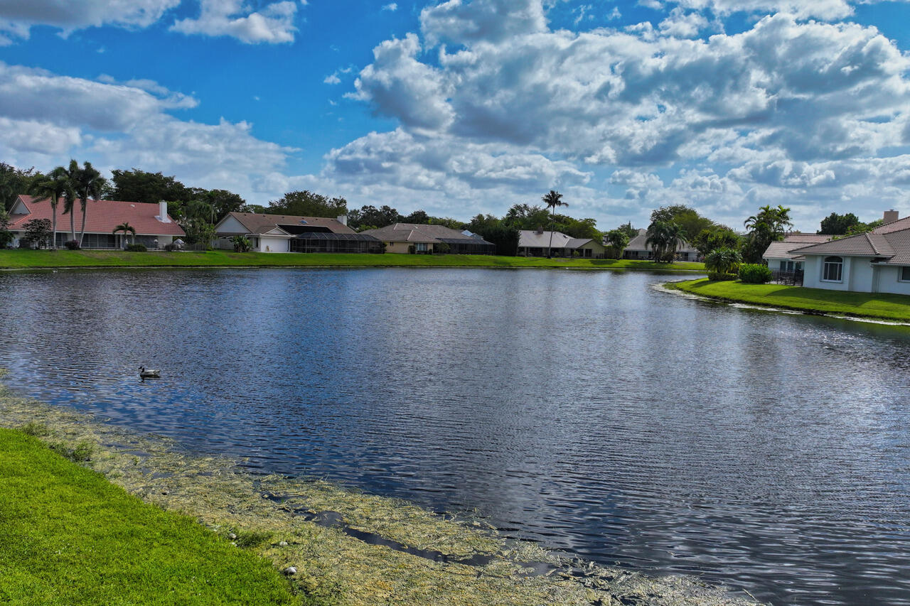 3740 Canterbury Way Boca Raton, FL 33434 - Photo 50 of 55 a view of a lake