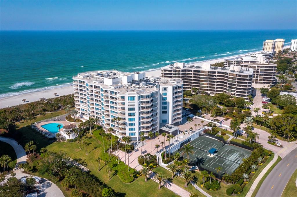 455 Longboat Club Road, Unit 402 Longboat Key, FL 34228 - Photo 36 of 48 a view of a city with tall buildings