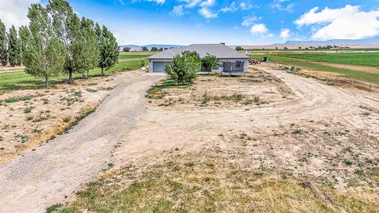 1356 Saddle Ridge Road Loma, CO 81524 - Photo 28 of 37 a view of a dry yard with a large tree