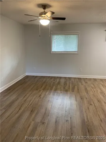 wooden floor in a room