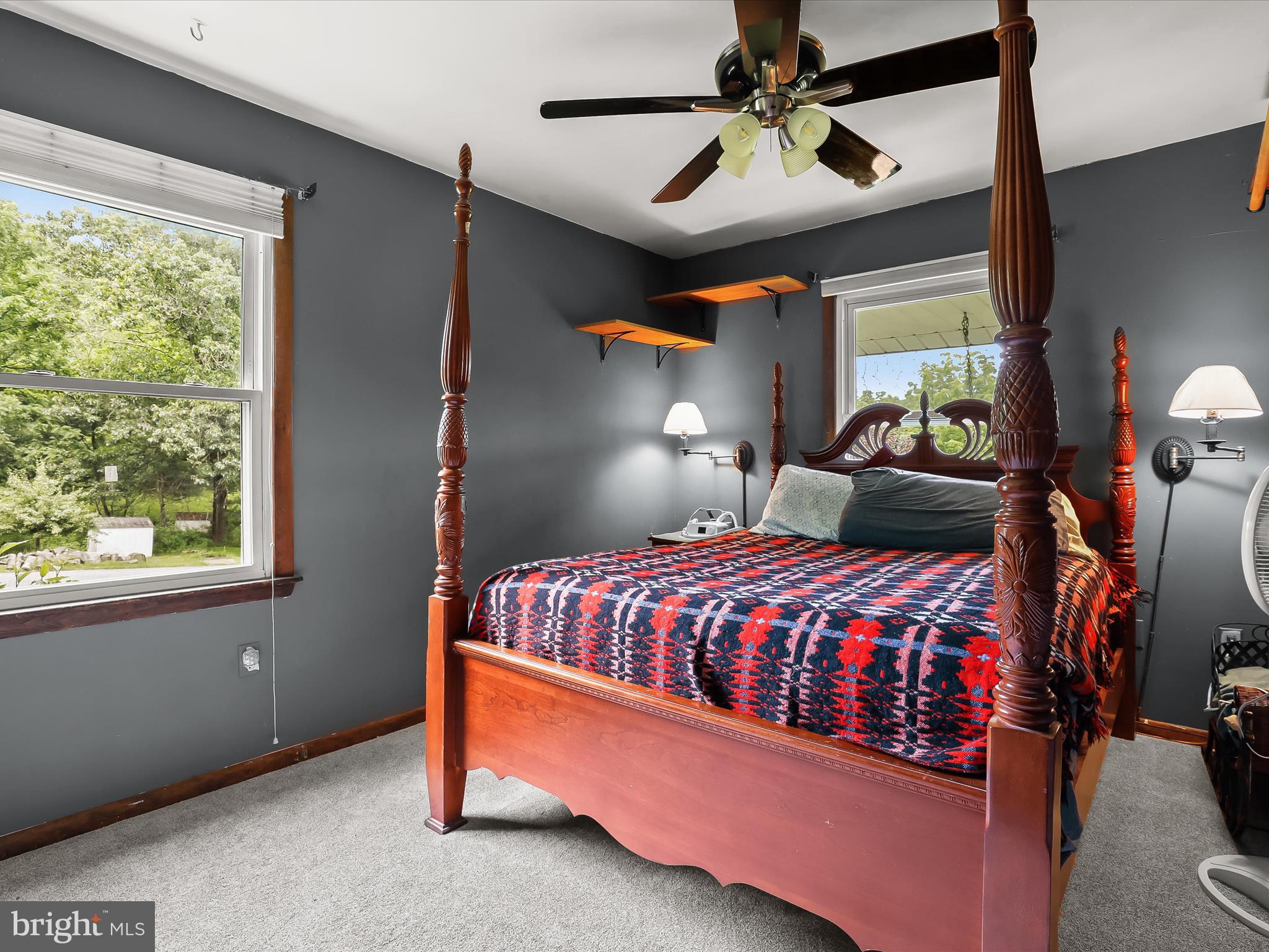 4704 Baughman Mill Road Manchester, MD 21102 - Photo 30 of 64 a bedroom with a bed and window