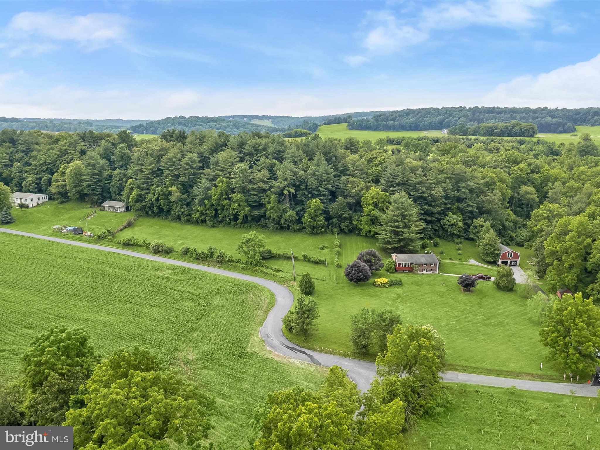 4704 Baughman Mill Road Manchester, MD 21102 - Photo 48 of 64 a view of a garden with an outdoor space