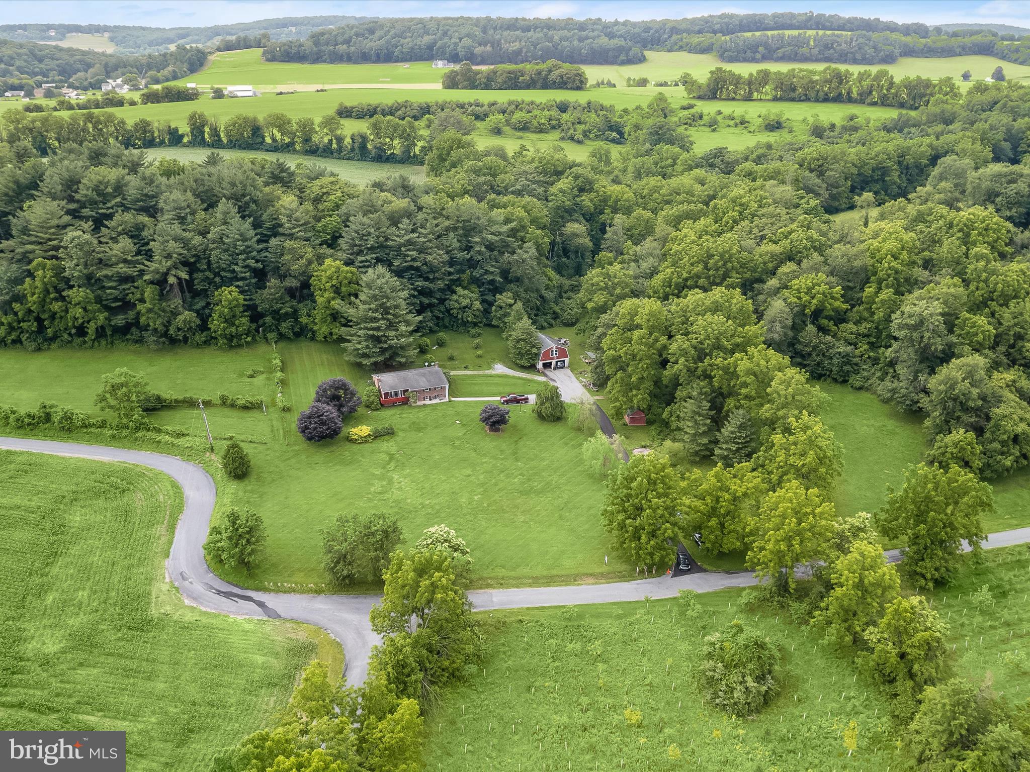 4704 Baughman Mill Road Manchester, MD 21102 - Photo 58 of 64 Aerial View