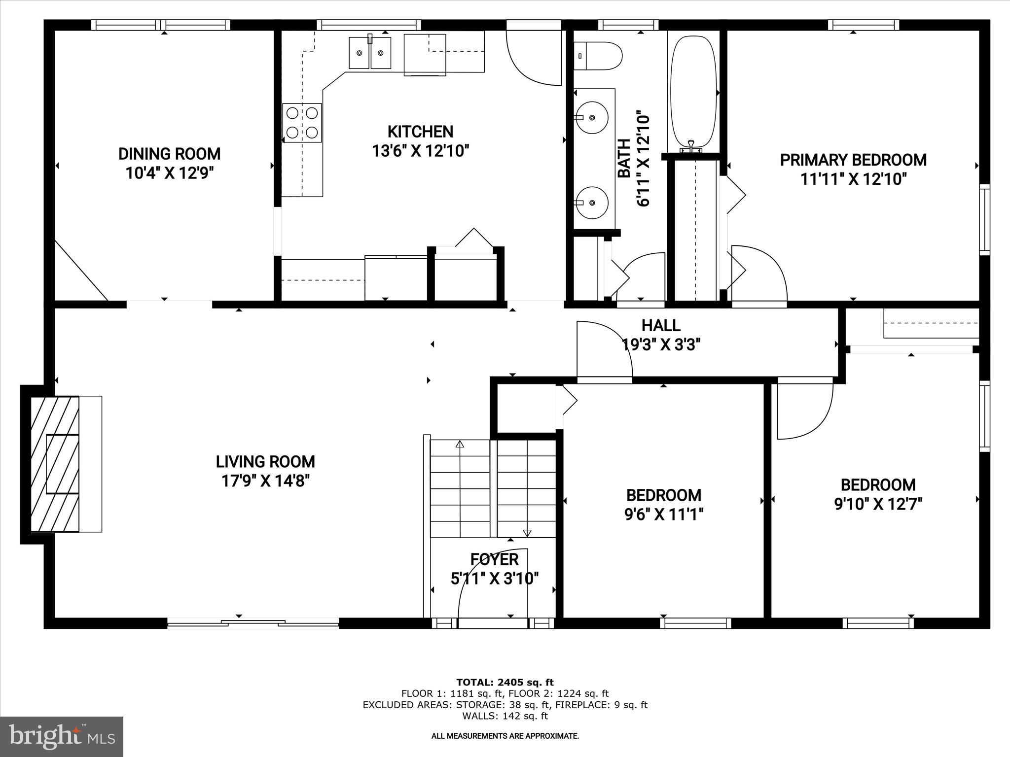 4704 Baughman Mill Road Manchester, MD 21102 - Photo 62 of 64 Main Level Floor Plan