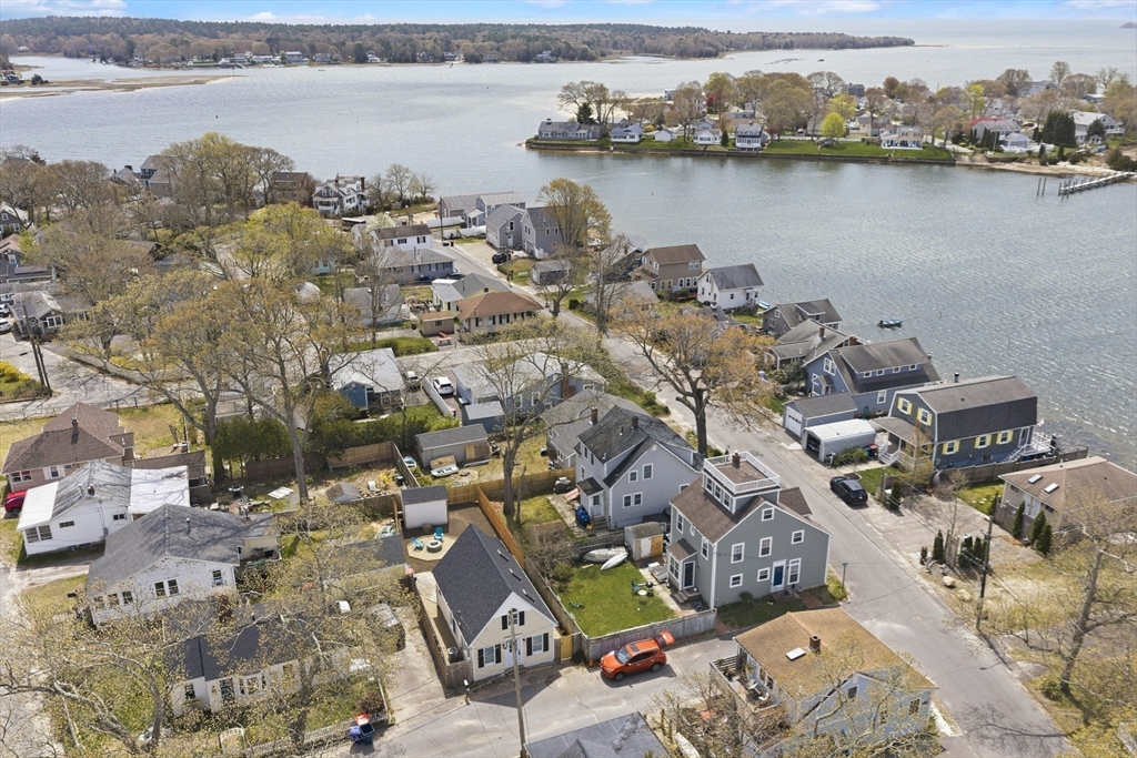 8 Cottage Street Wareham, MA 02571 - Photo 29 of 30 an aerial view of a houses with ocean view