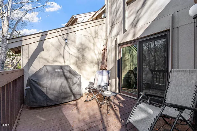 a view of outdoor space with garden