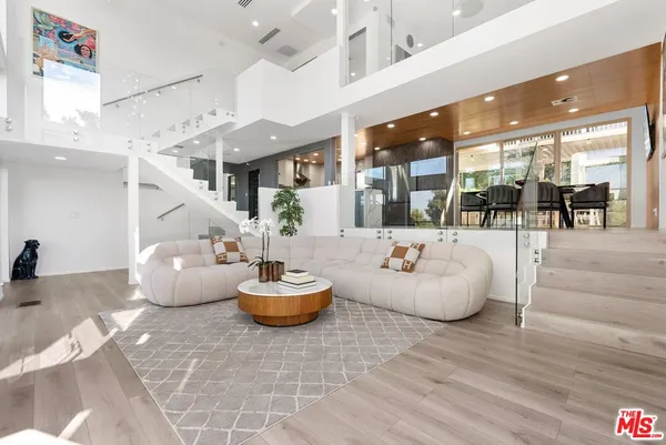 a bedroom with a bed and a closet