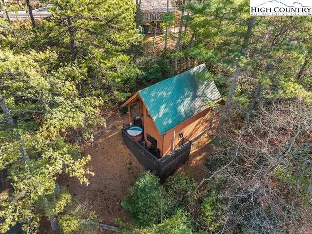 a view of a tree with a park