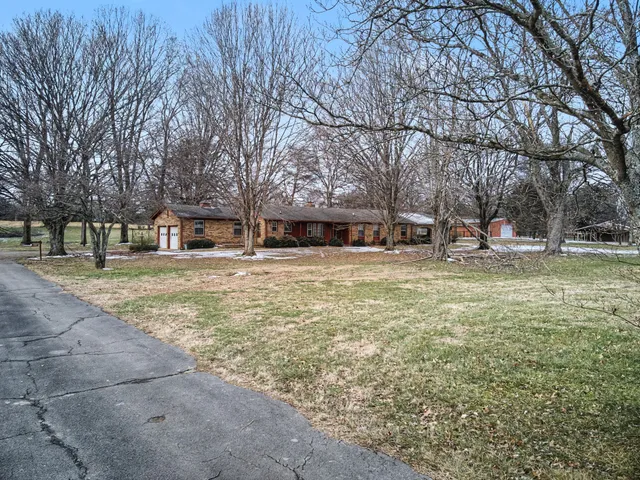 a view of outdoor space with trees
