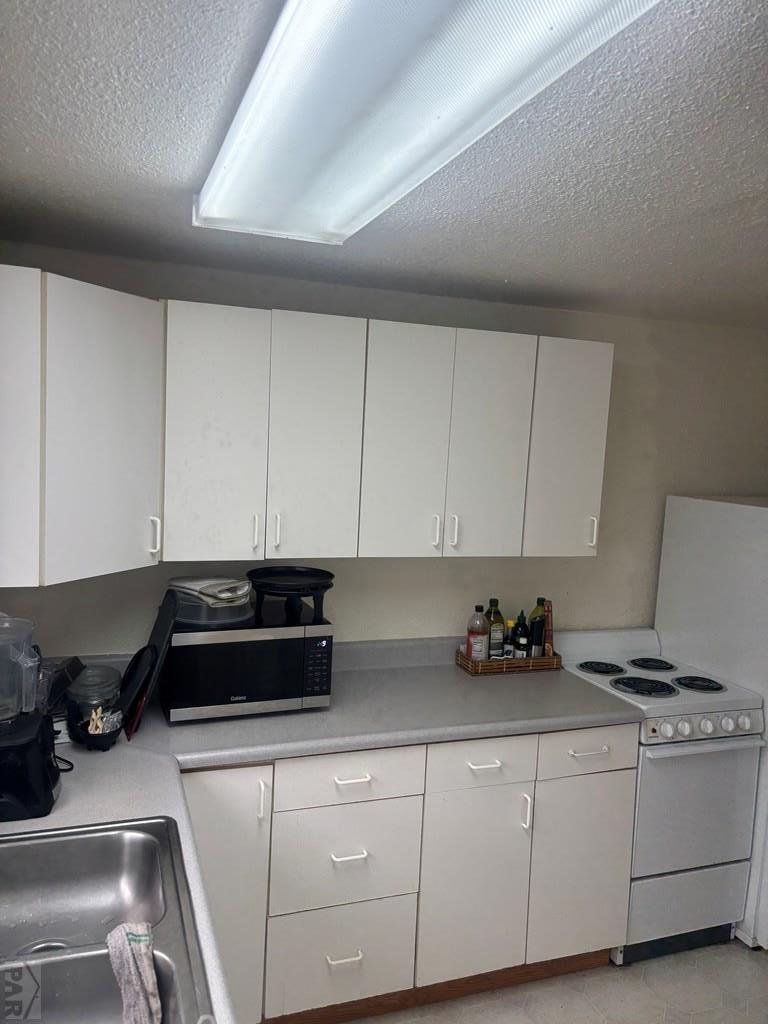 113 West Routt Avenue Pueblo, CO 81004 - Photo 10 of 20 a kitchen with a stove and white cabinets