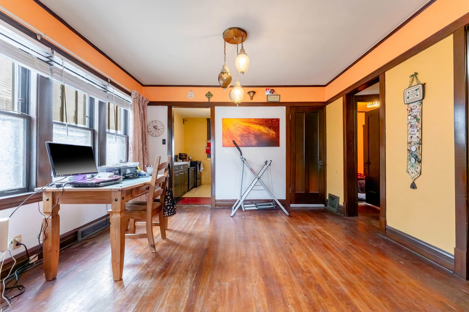5815 West School Street Chicago, IL 60634 - Photo 5 of 20 a view of a livingroom with furniture and a window