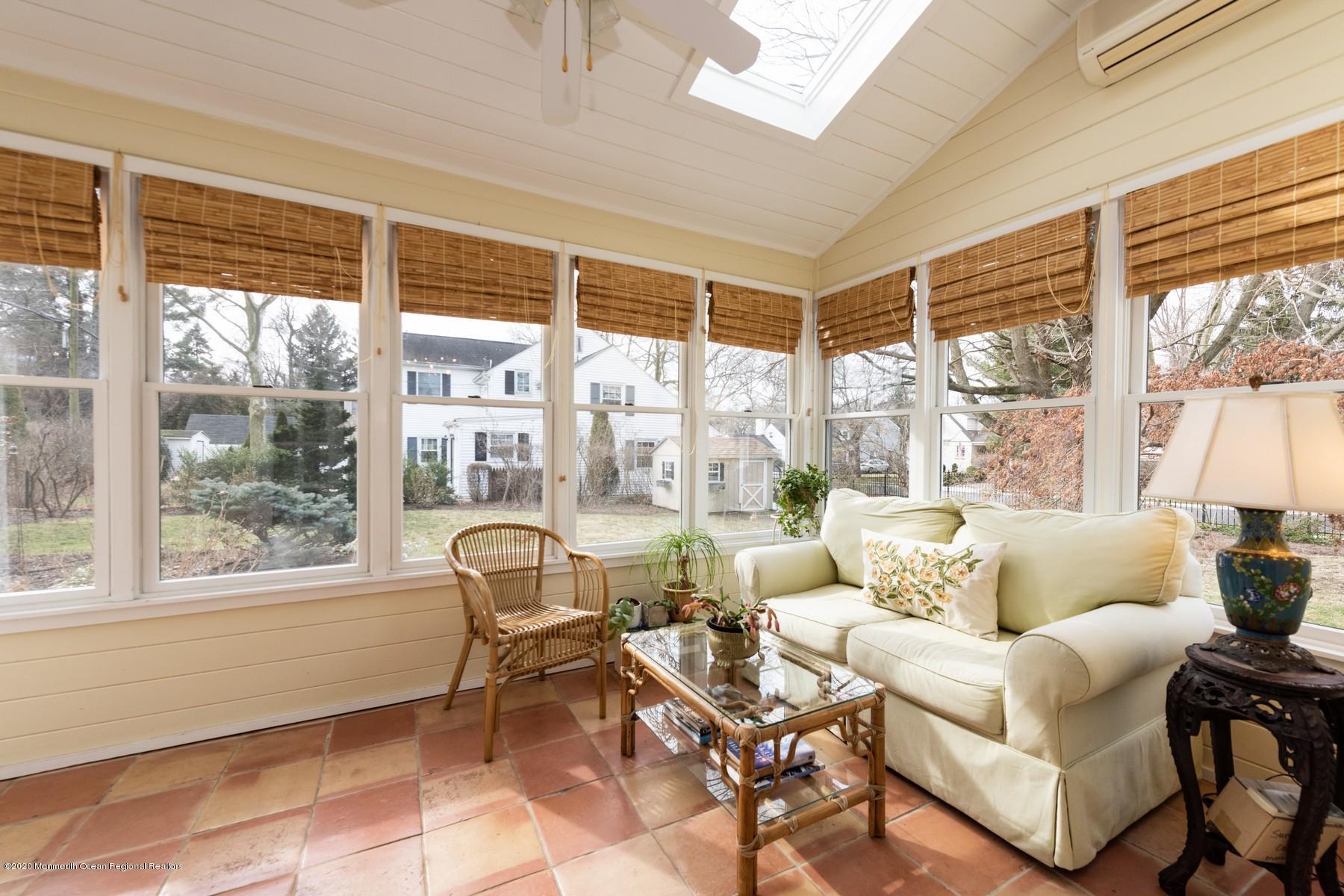 73 Pinckney Road Red Bank, NJ 07701 - Photo 13 of 26 All Season Sunroom w/ Heat & AC