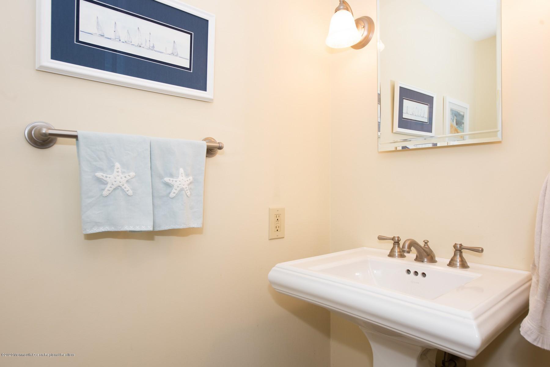 73 Pinckney Road Red Bank, NJ 07701 - Photo 15 of 26 Quaint Powder Room