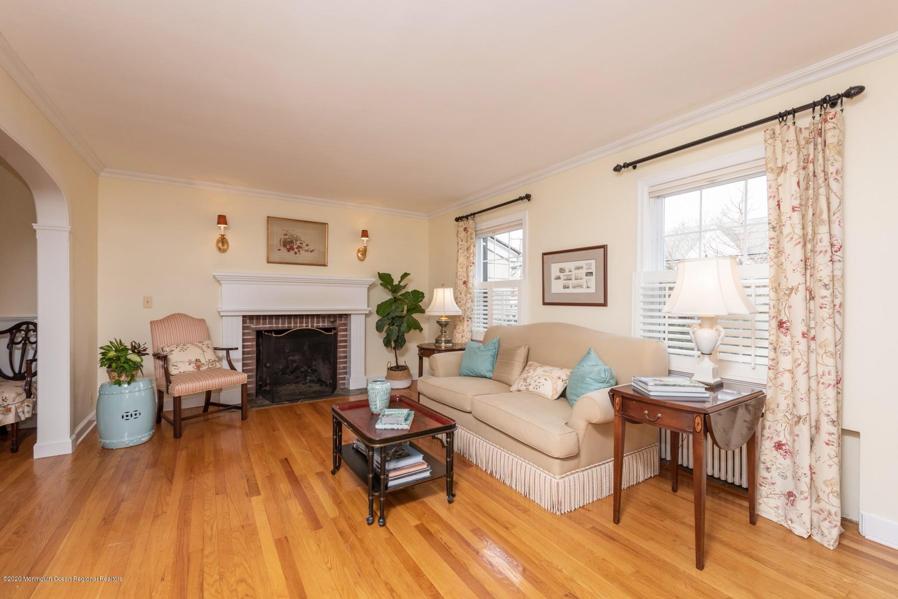 73 Pinckney Road Red Bank, NJ 07701 - Photo 3 of 26 Gleaming Hardwood Floors & Gas Fireplace