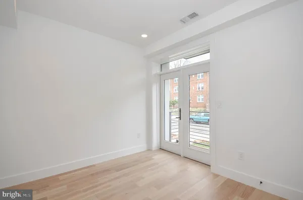 wooden floor in an empty room