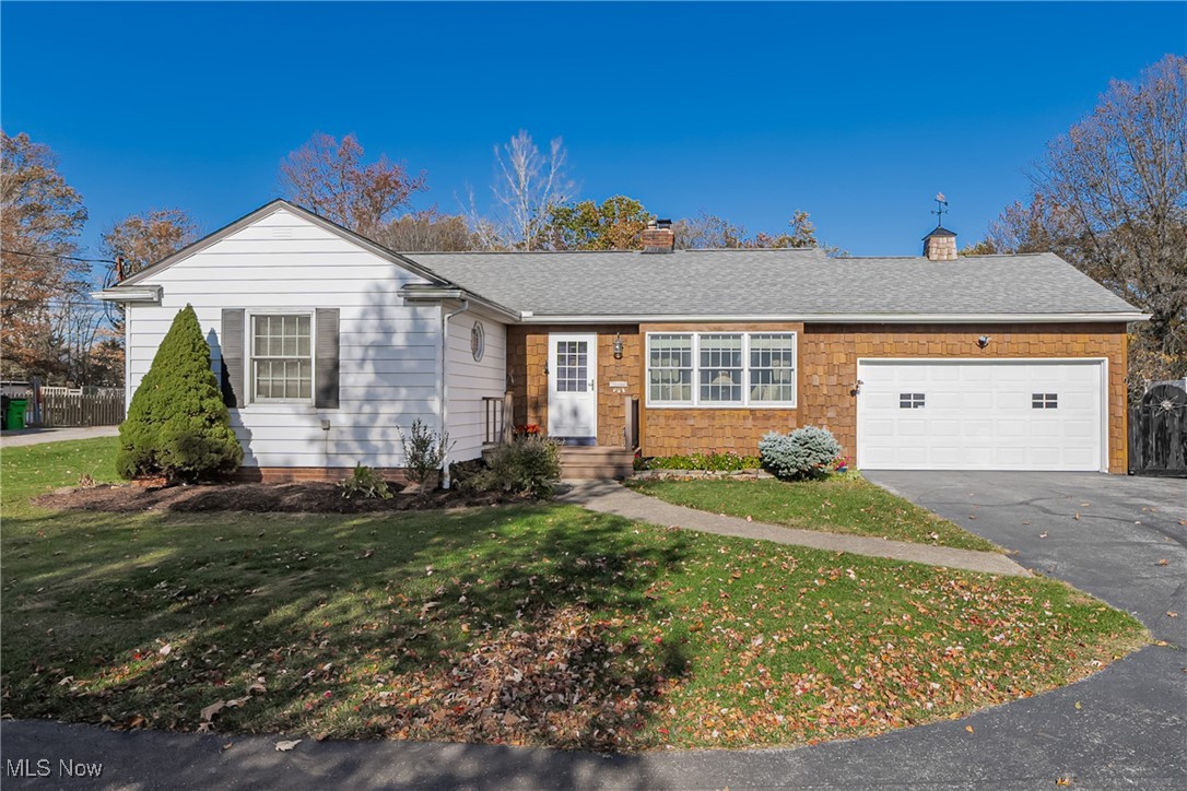 6287 Highland Road Cleveland, OH 44143 - Photo 1 of 46 Single story home featuring a garage and a front lawn