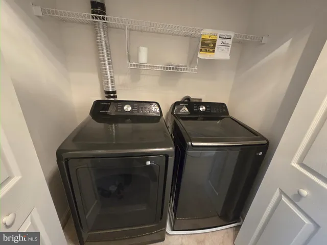 a close view of water heater room