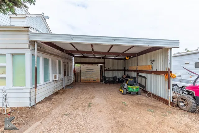 a view of storage and utility room