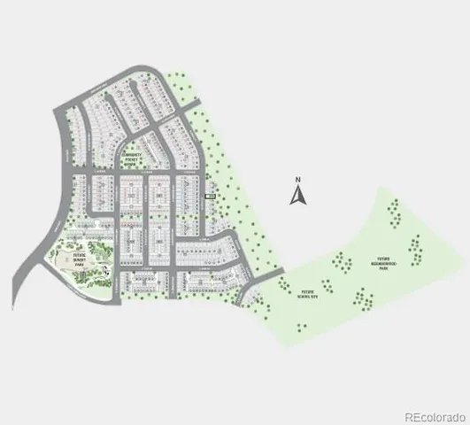 an outdoor space with seating