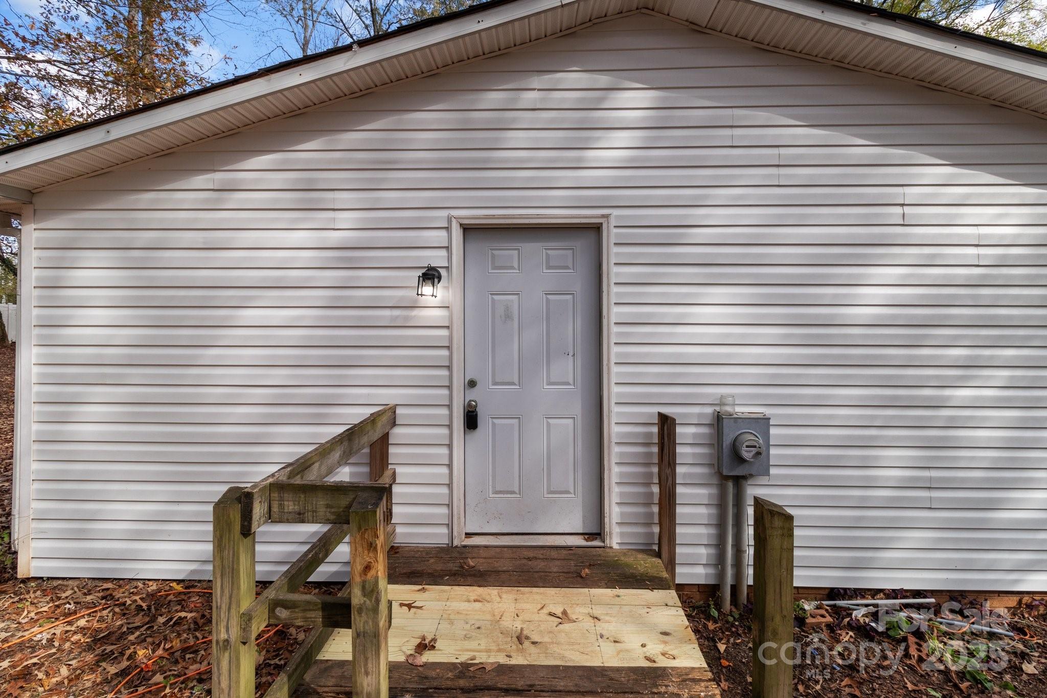 4642 McClure Road Charlotte, NC 28216 - Photo 20 of 48 a view of a door of the house