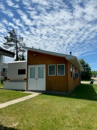 a front view of house with yard