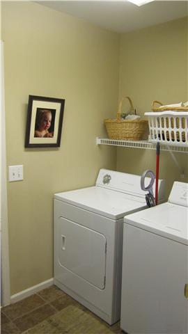 607 Terrace Hill Road Mount Juliet, TN 37122 - Photo 14 of 20 Laundry Room - not a Laundry Closet also has tile flooring.