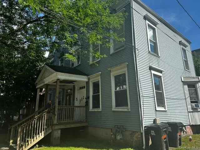 a front view of house