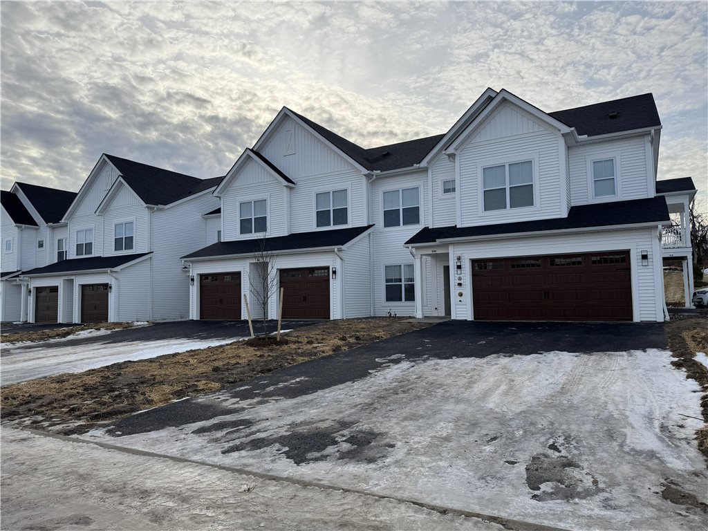 Exterior of typical building during construction