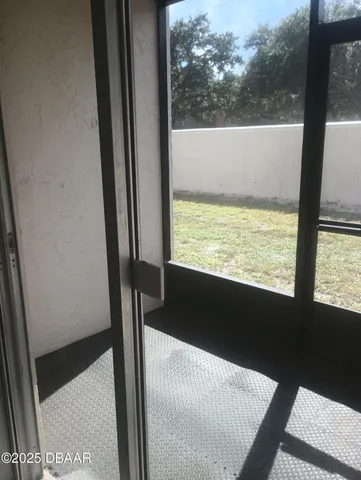 a view of balcony and window