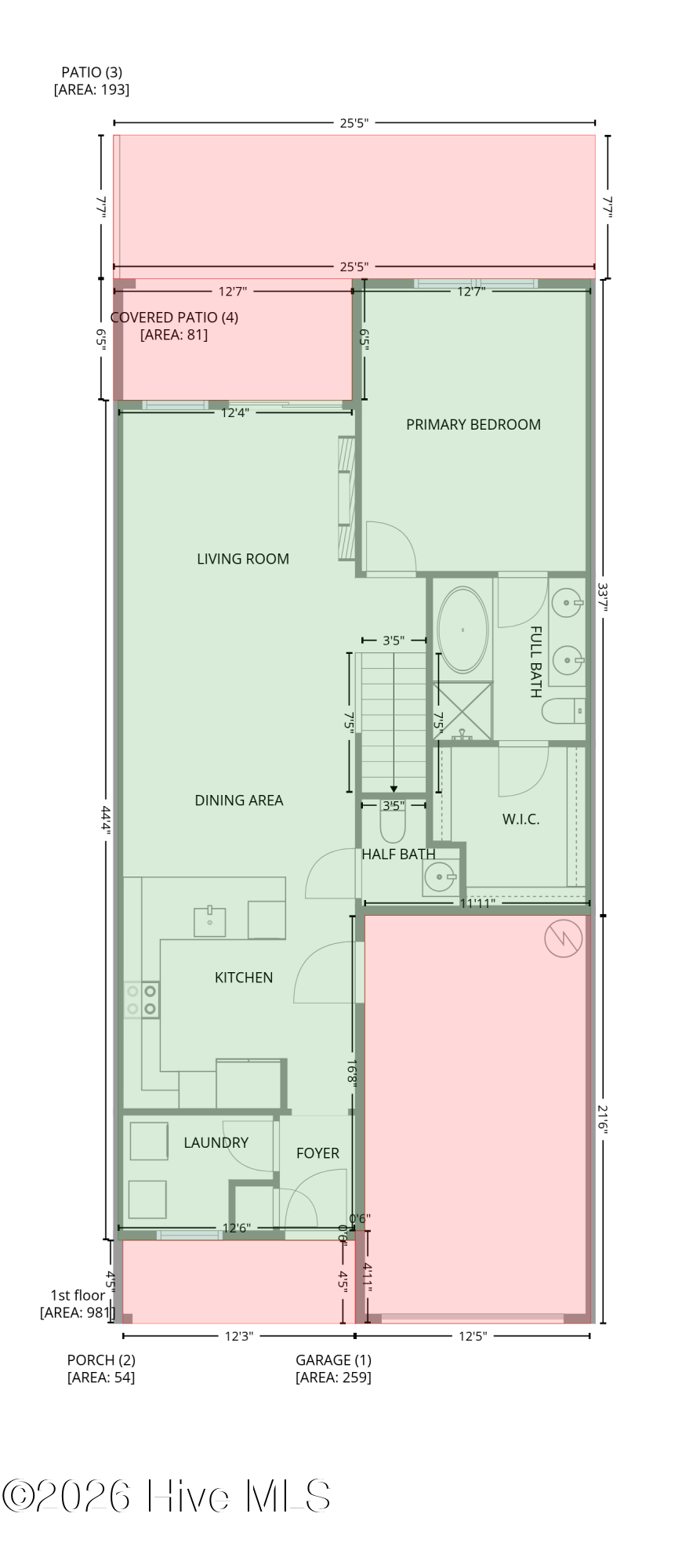 8840 Radcliff Drive Northwest Calabash, NC 28467 - Photo 53 of 54 First floor.