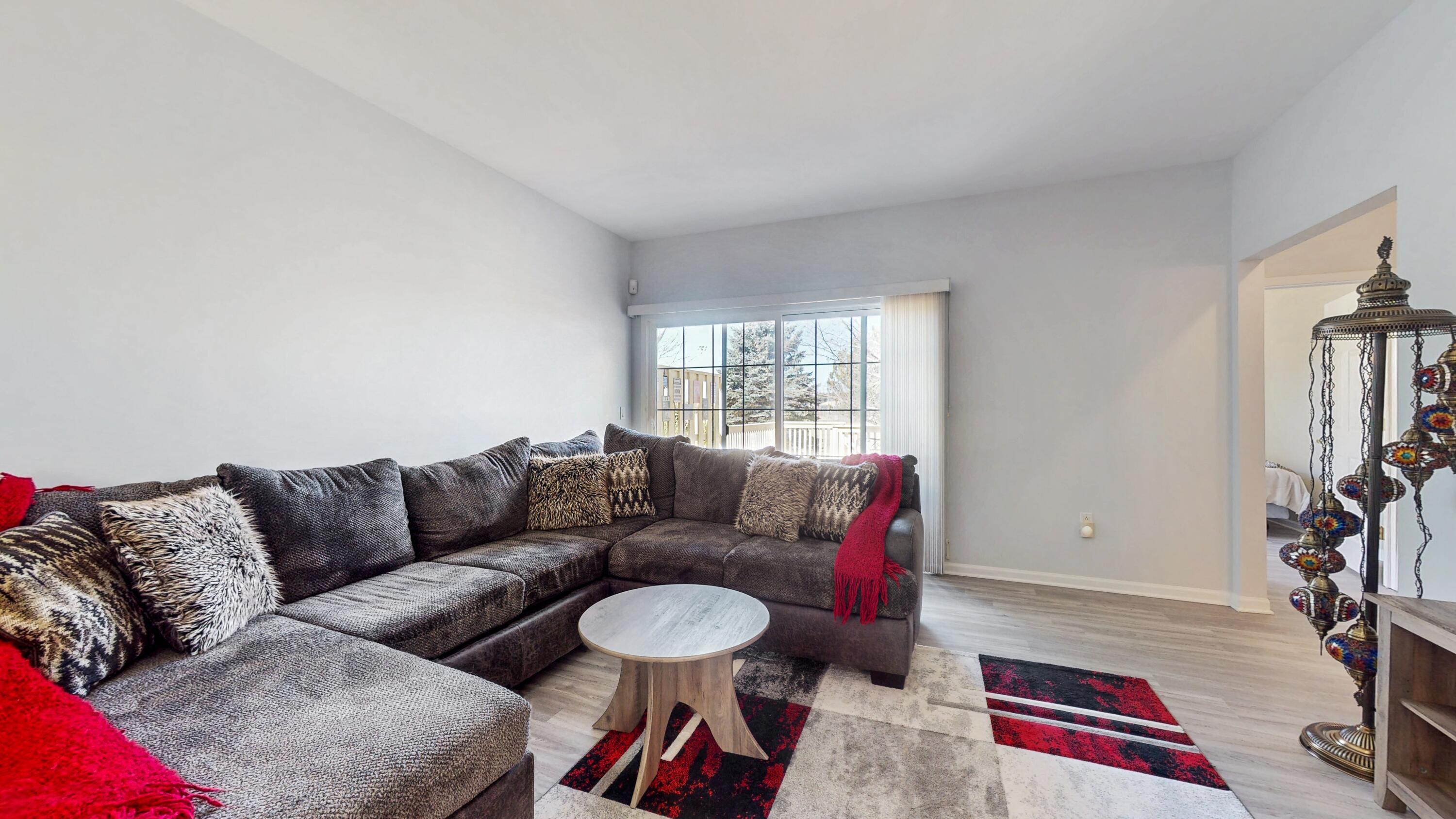 1151 East Townline Road, Unit 102 Lake Geneva, WI 53147 - Photo 5 of 15 Living Rm w/Slider to Deck