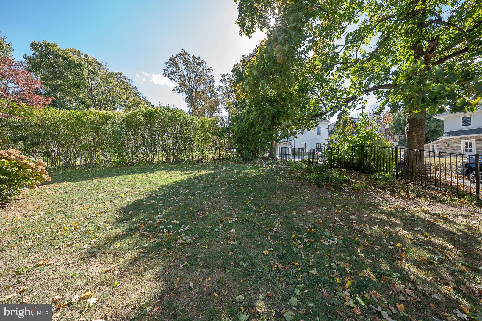 107 Radnor Road Wayne, PA 19087 - Photo 39 of 42 Spacious Backyard