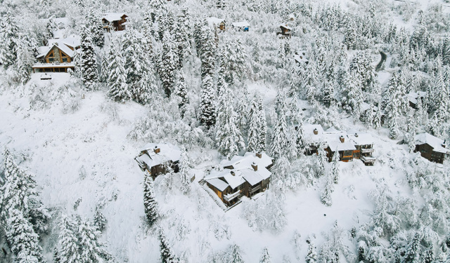 9128 Timphaven Road, Unit 15 Provo, UT 84604 - Photo 24 of 25 View of snowy aerial view