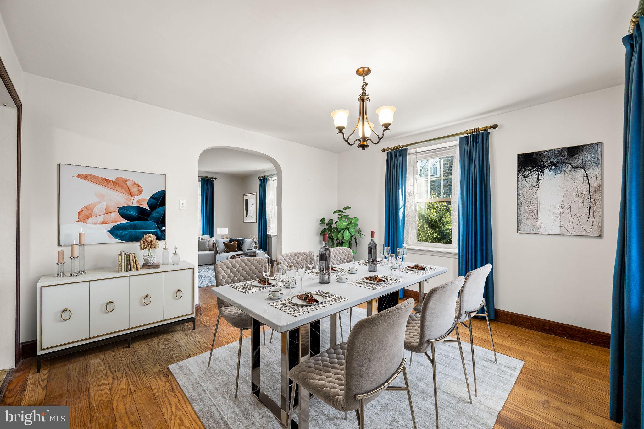 28 Thornridge Road Springfield, PA 19064 - Photo 10 of 26 Dining Room - Virtually Staged