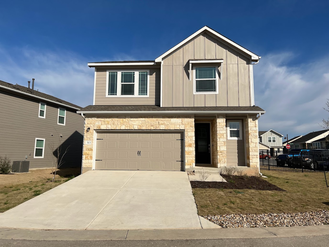 313 Montauk Loop Georgetown, TX 78628 - Photo 1 of 25 a view of a house with a yard