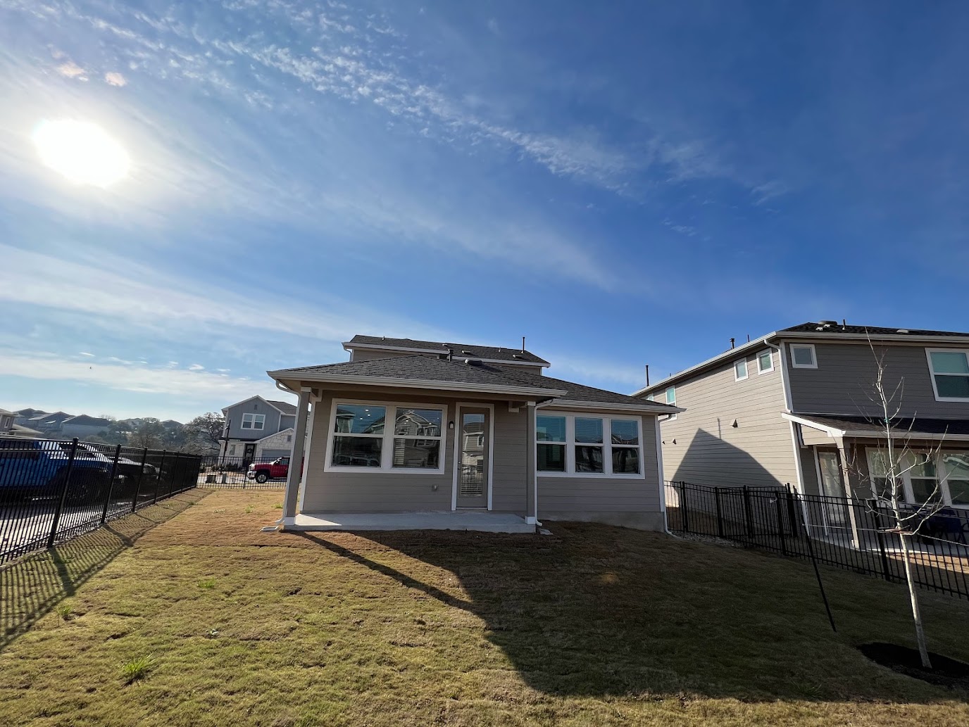 313 Montauk Loop Georgetown, TX 78628 - Photo 16 of 25 a front view of a house with a yard