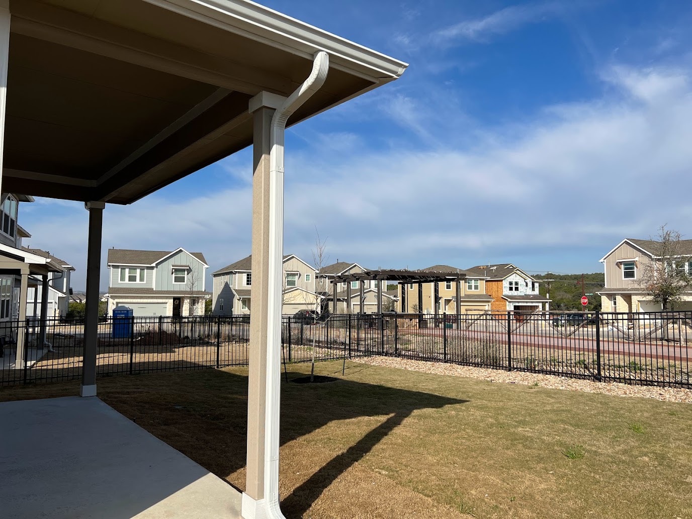 313 Montauk Loop Georgetown, TX 78628 - Photo 19 of 25 a view of swimming pool with seating area