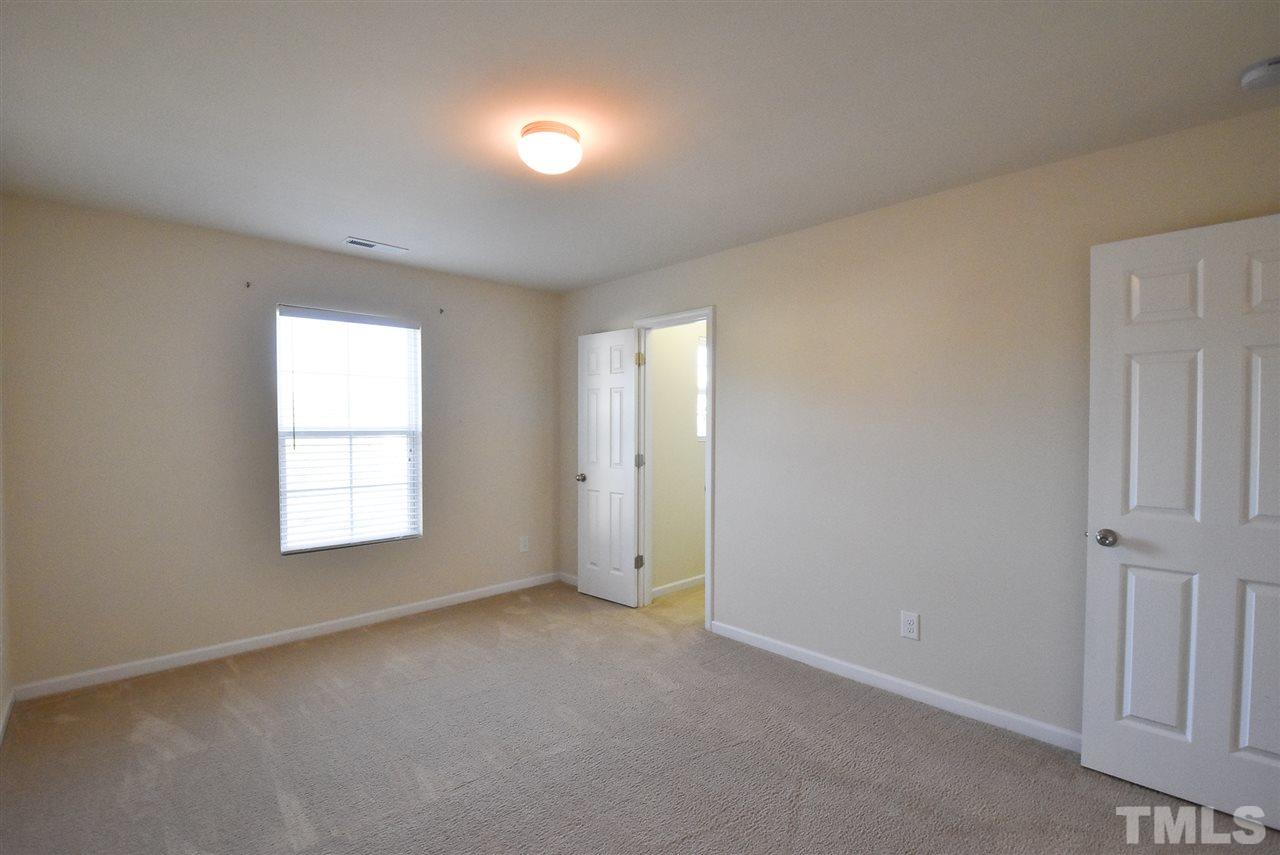 4201 Kellett Lane Raleigh, NC 27616 - Photo 20 of 30 There are 3 add'l spacious 2nd floor Bedrooms w/lg closets. This is Bedroom 2 which has a WIC.