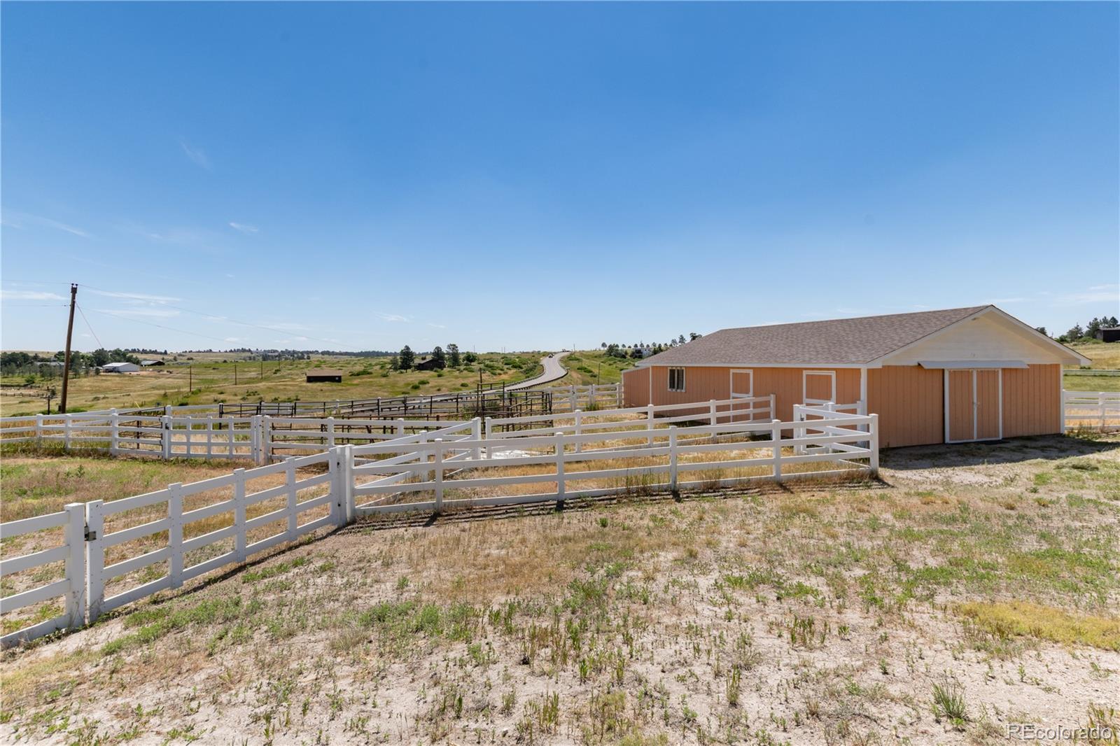 7846 North Village Road Parker, CO 80134 - Photo 46 of 50 a view of a lake with a house