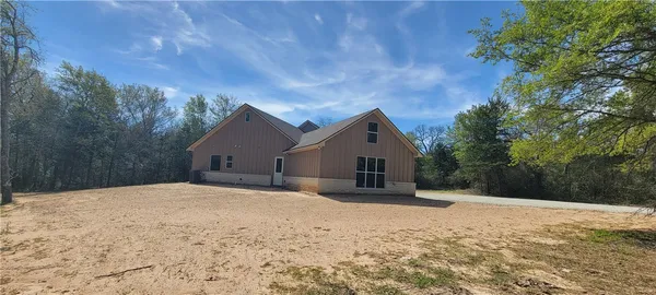 a house with a outdoor space