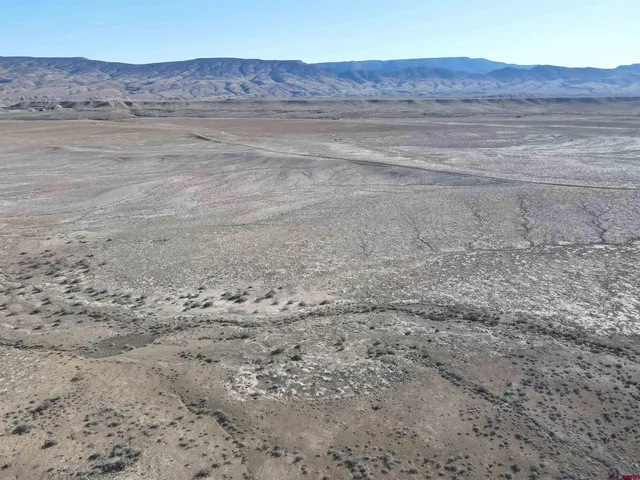 a view of a dry yard with wooden floor and fence