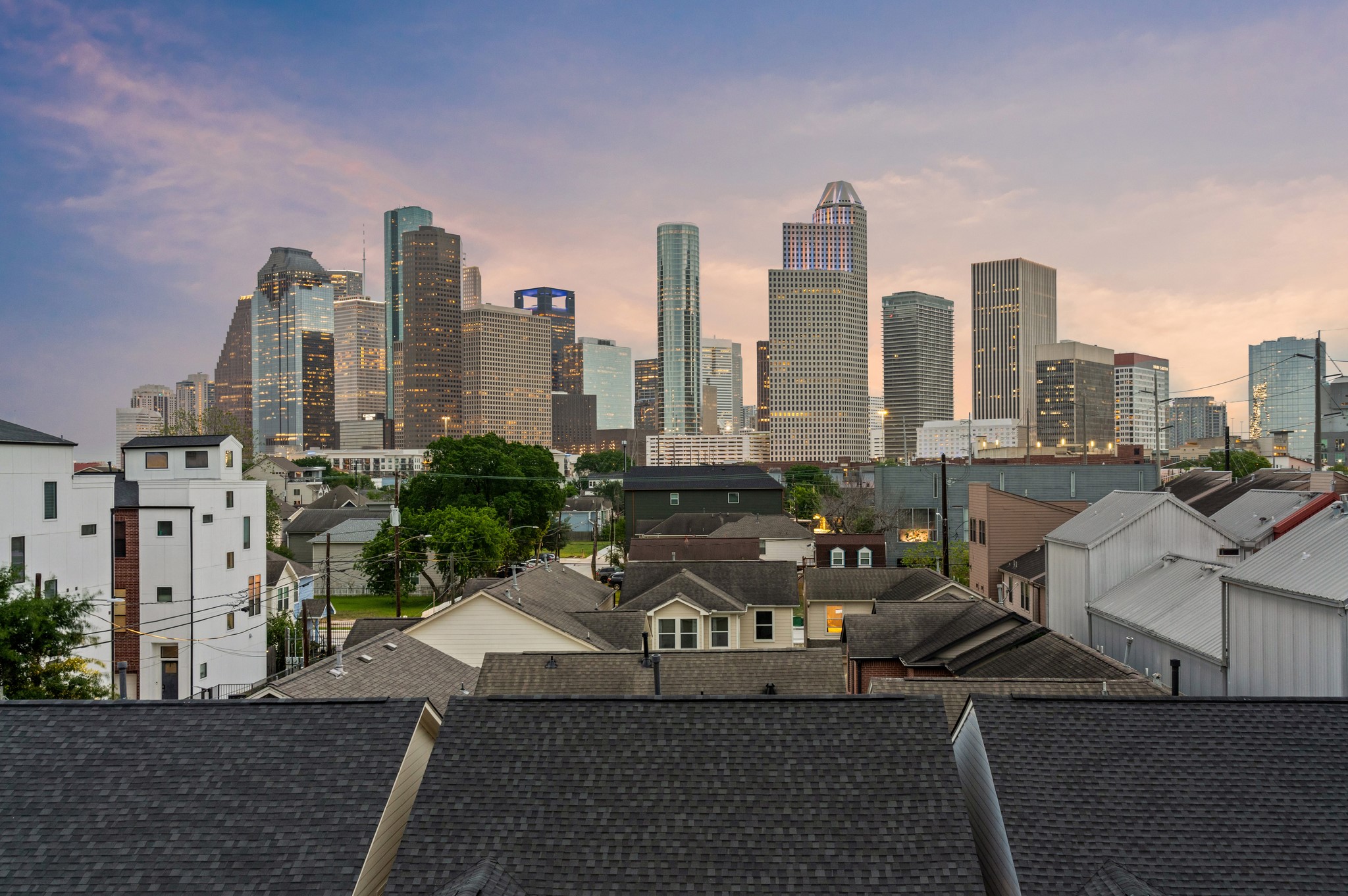 1404 Bailey Street Houston, TX 77019 - Photo 25 of 25 a view of a city with tall buildings