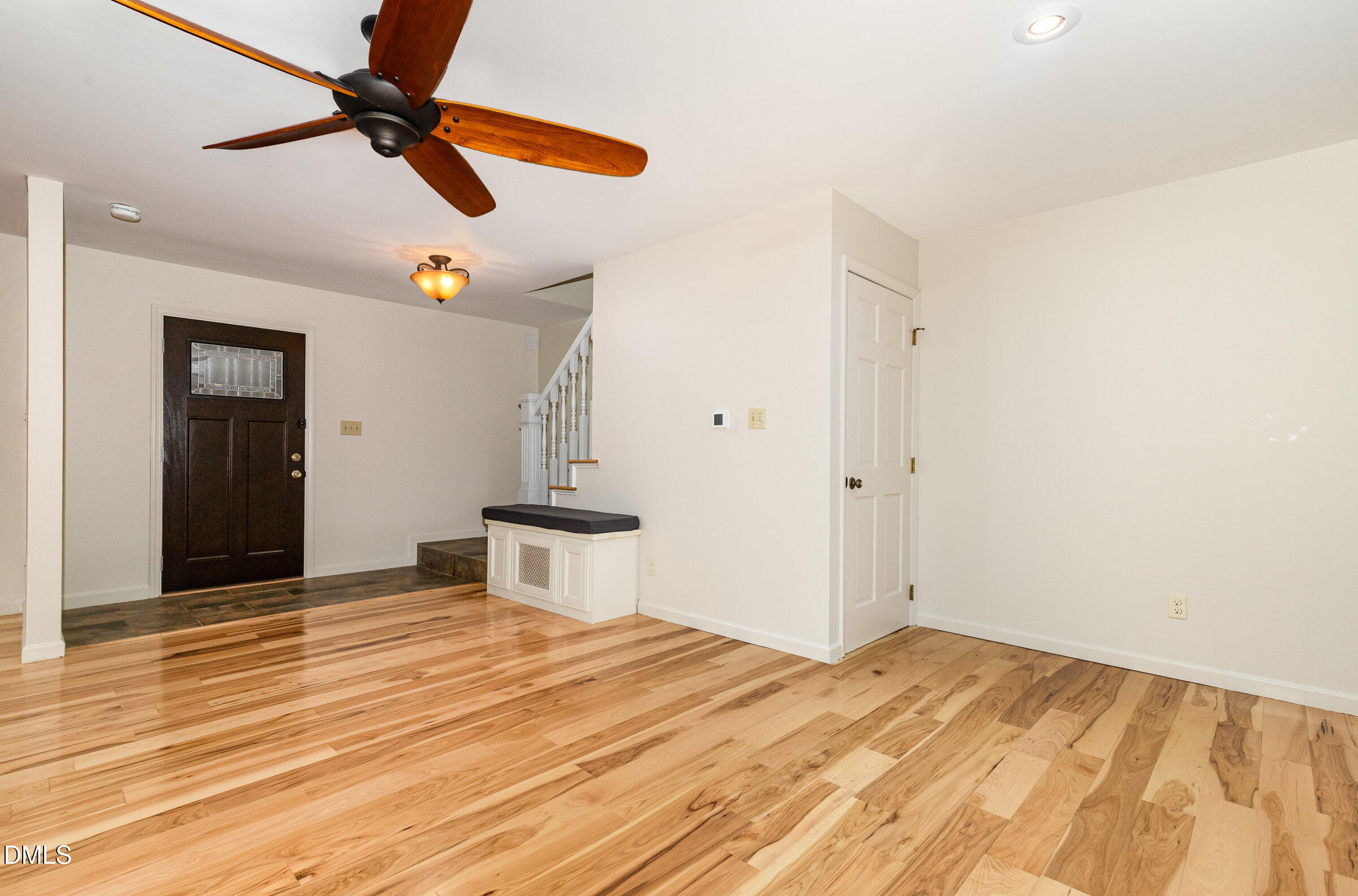 12413 Hardee Road Raleigh, NC 27614 - Photo 13 of 63 a view of empty room with wooden floor