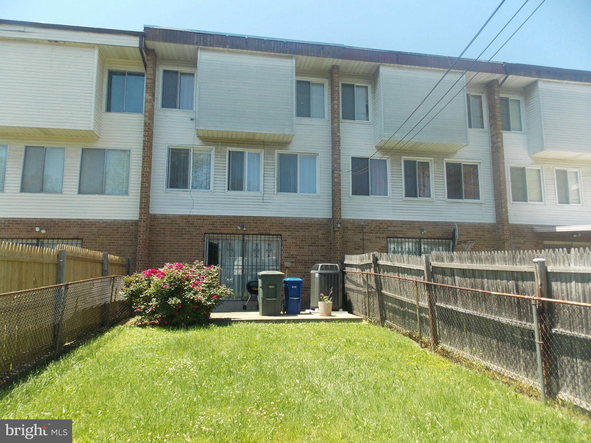 4406 Barnaby Road Southeast Washington, DC 20032 - Photo 17 of 17 Exterior (Rear)