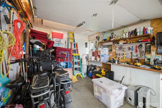 a view of storage utility room
